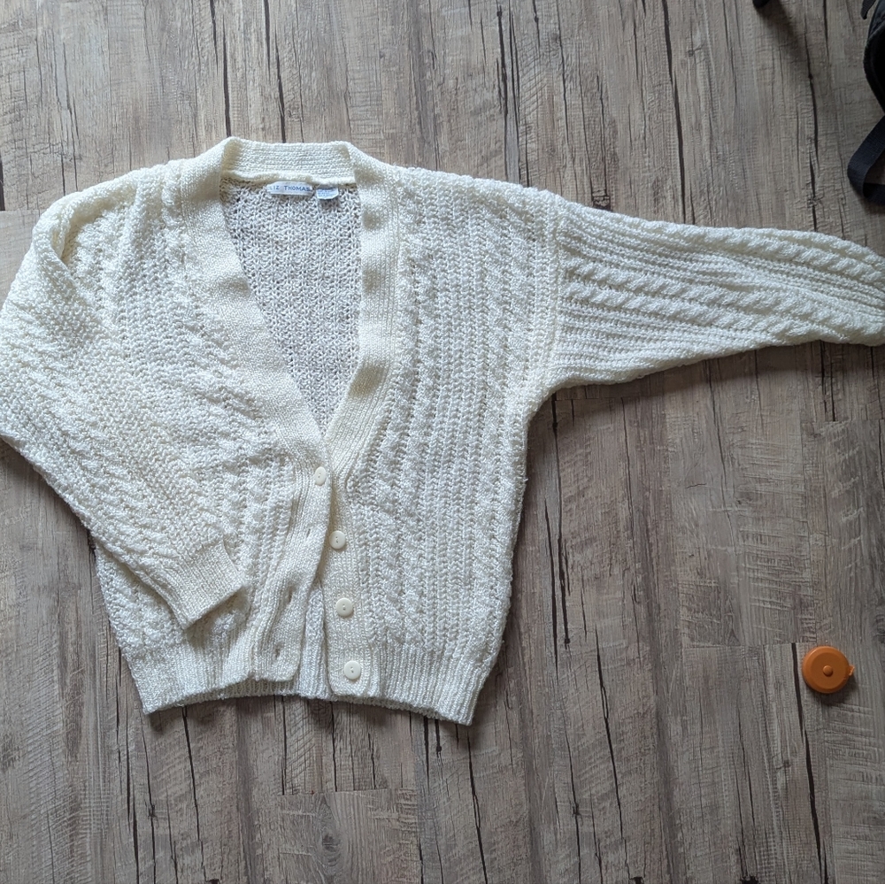 Snow White Knit Cardigan